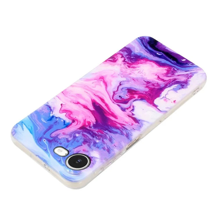 iPhone 16e Mystic Aura Marble Case