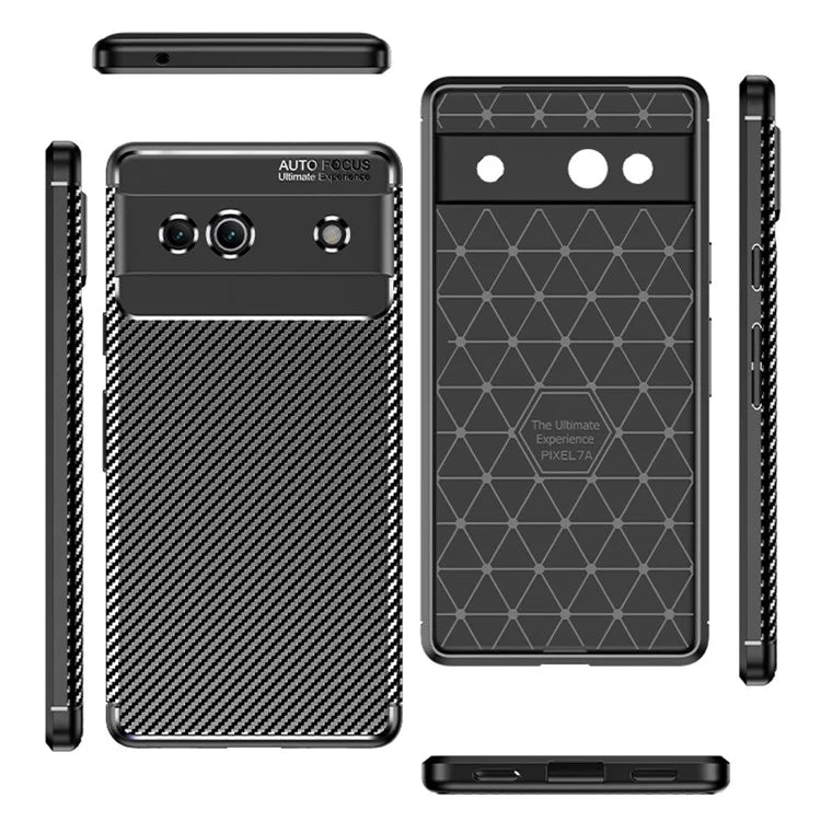 Pixel 7a Case Carbon Fiber Texture
