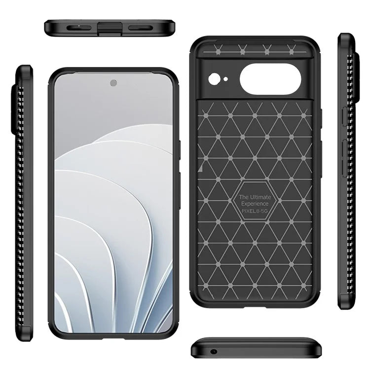 Pixel 8 Case Carbon Fiber Texture