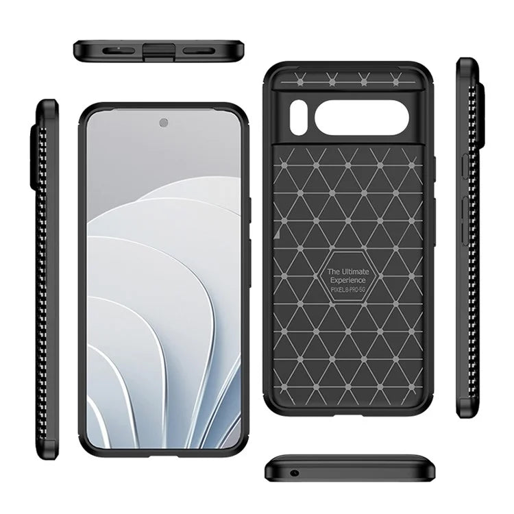 Pixel 8 Pro Case Carbon Fiber Texture