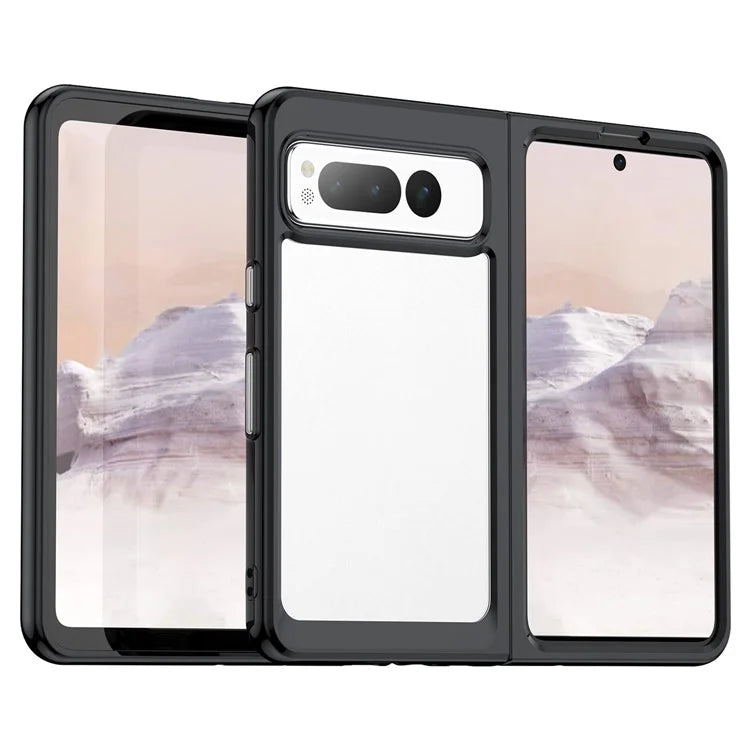 Pixel Fold Case Black Acrylic
