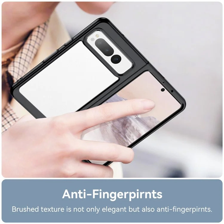 Pixel Fold Case Black Acrylic