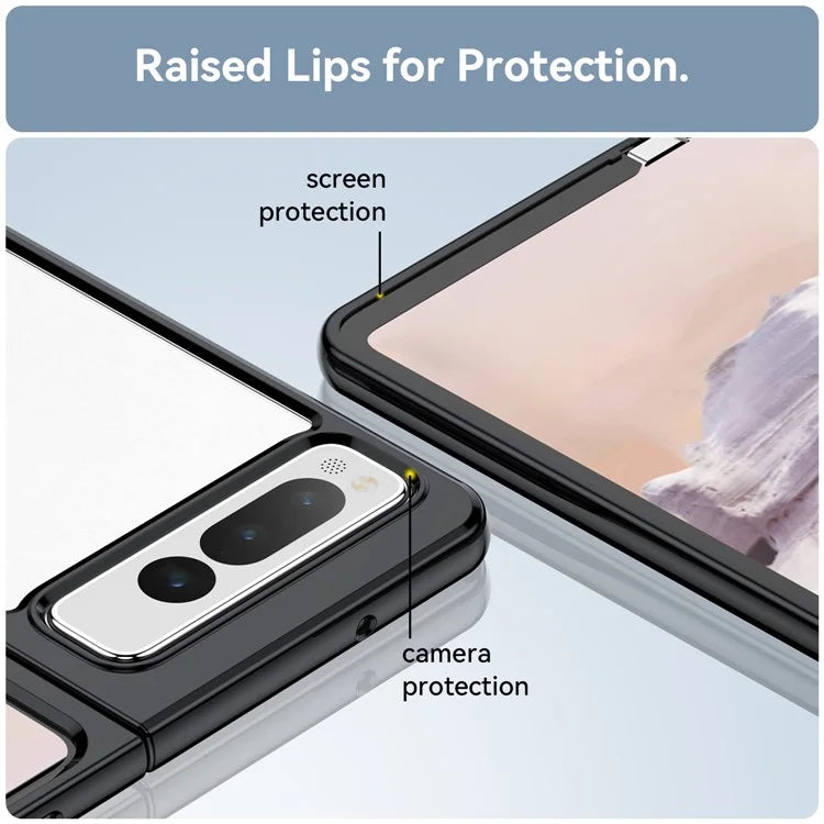Pixel Fold Case Black Acrylic