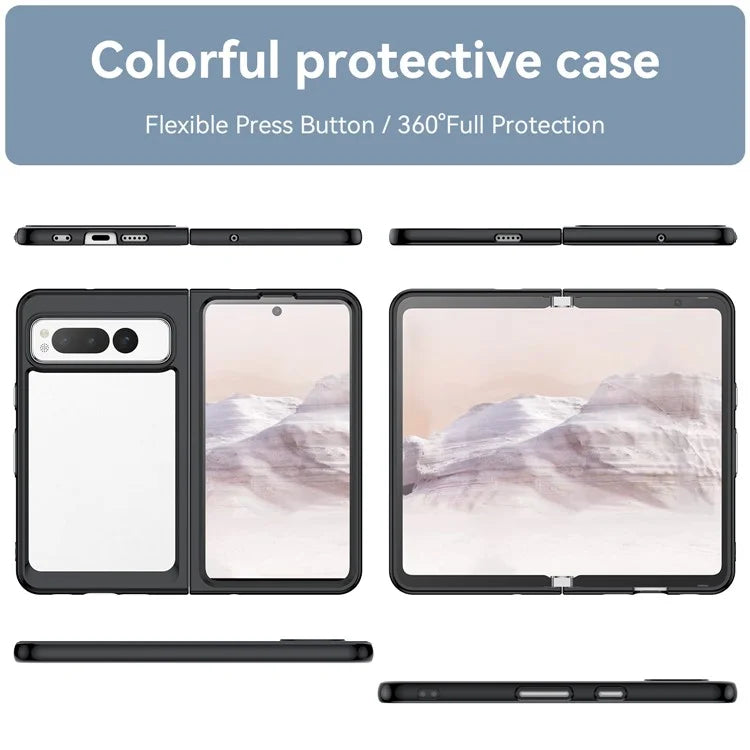 Pixel Fold Case Black Acrylic