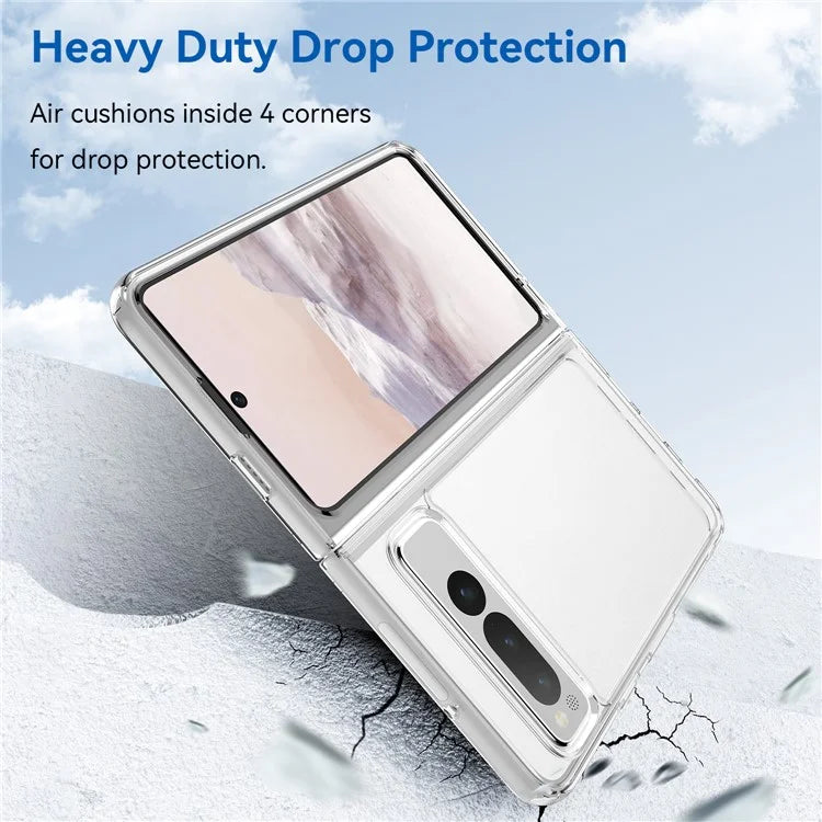 Pixel Fold Case Clear Acrylic