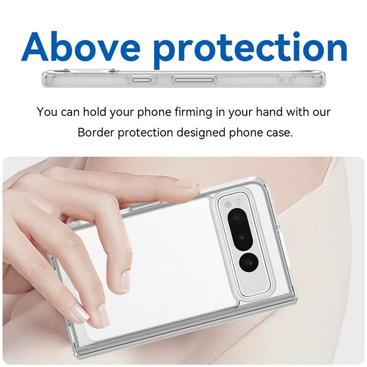 Pixel Fold Case Clear Acrylic