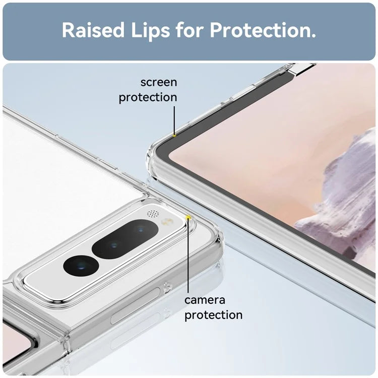 Pixel Fold Case Clear Acrylic