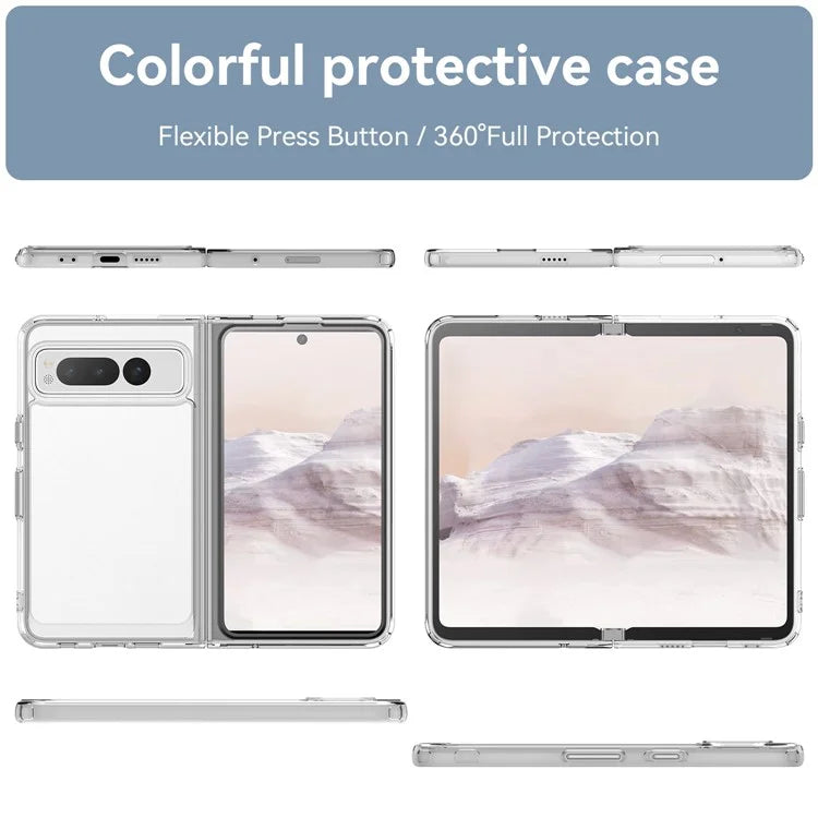 Pixel Fold Case Clear Acrylic