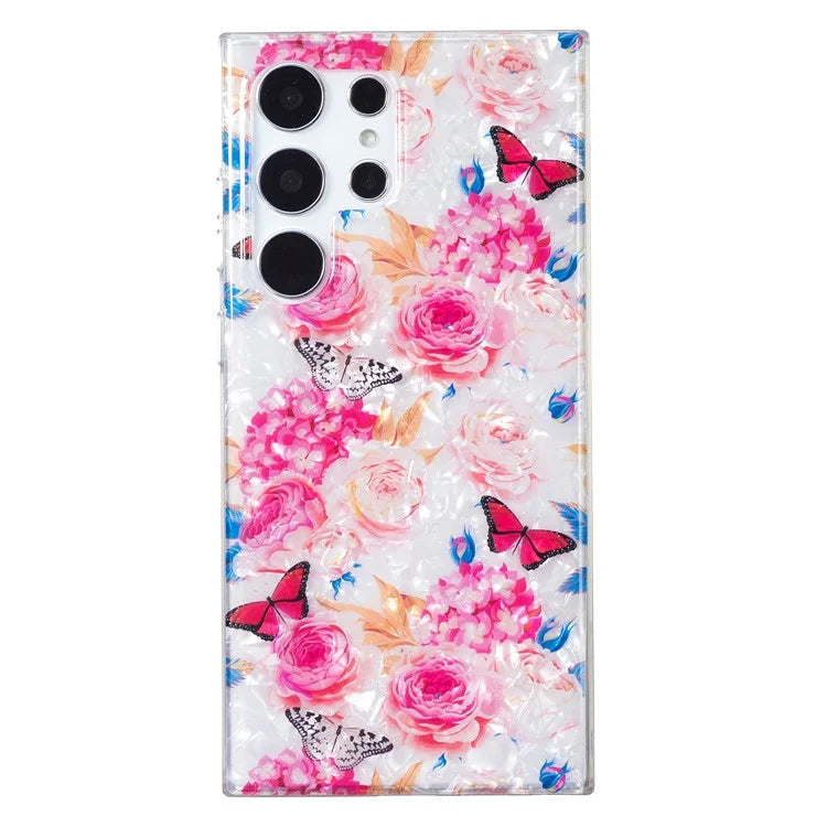 Samsung Galaxy S22 Ultra Blushfly Marble Case