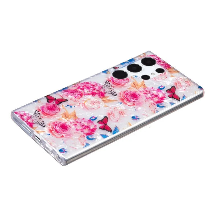 Samsung Galaxy S22 Ultra Blushfly Marble Case
