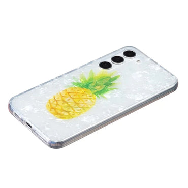 Samsung Galaxy S23 White Pine Marble Case