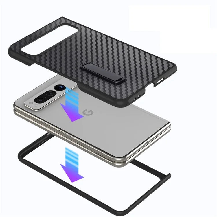Pixel Fold Case Carbon Kickstand
