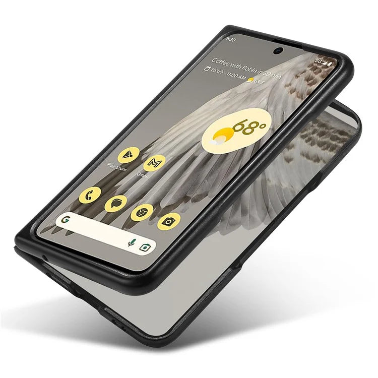 Pixel Fold Case Carbon Leather Mix