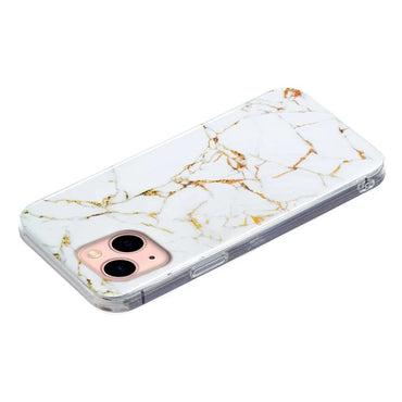 iPhone 14 Plus Ivory Luxe Marble Case