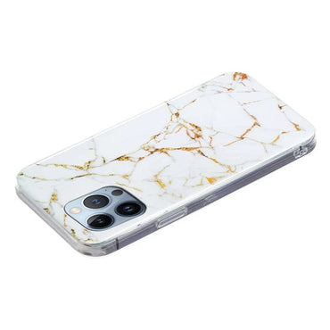 iPhone 15 Pro Ivory Luxe Marble Case