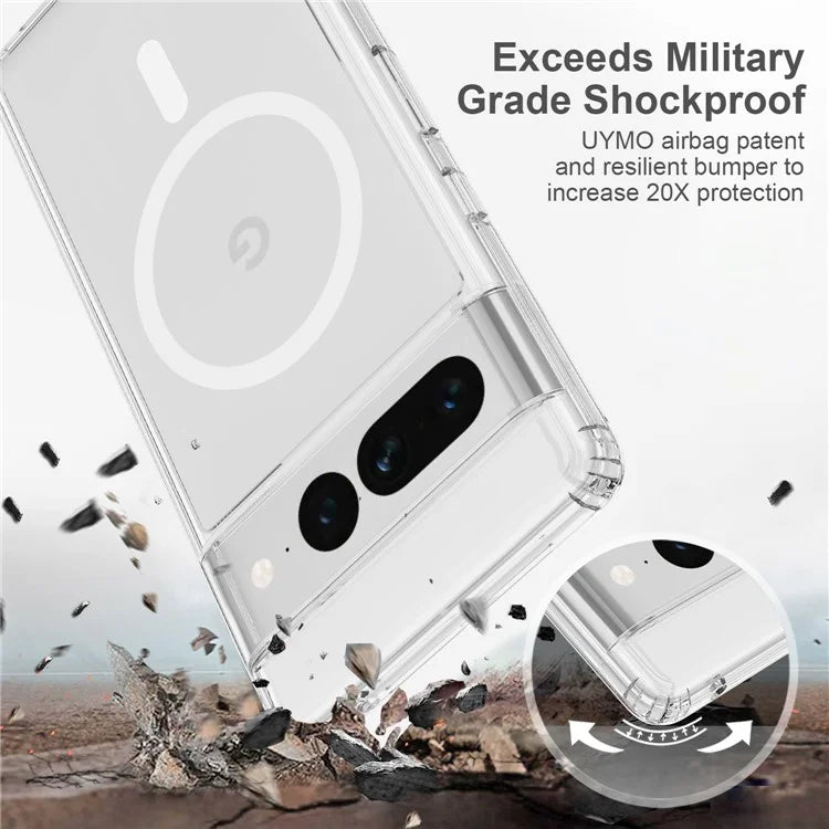 Pixel 7 Pro Case Clear Acrylic MagSafe