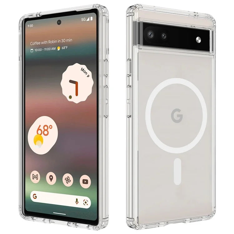 Pixel 6a Case Clear Acrylic MagSafe