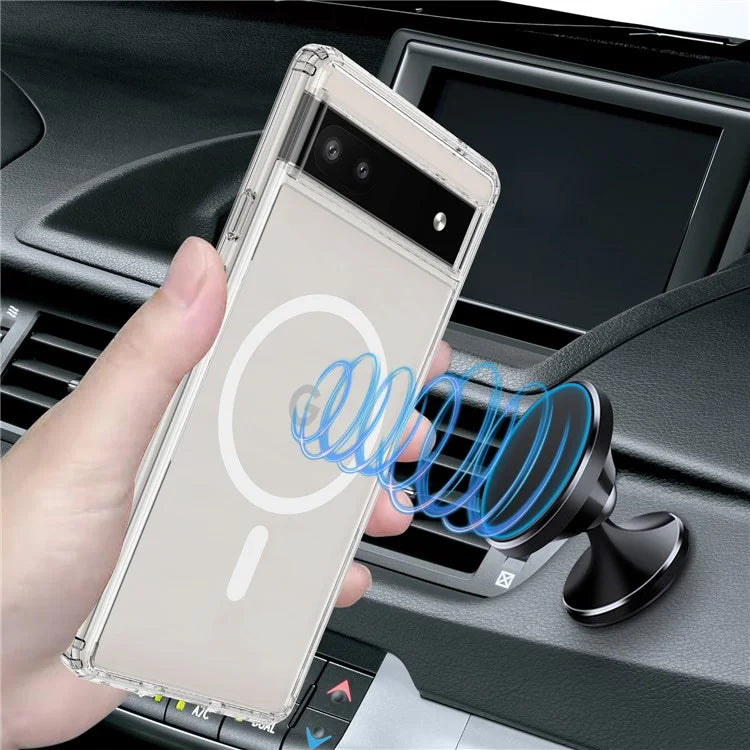 Pixel 6a Case Clear Acrylic MagSafe