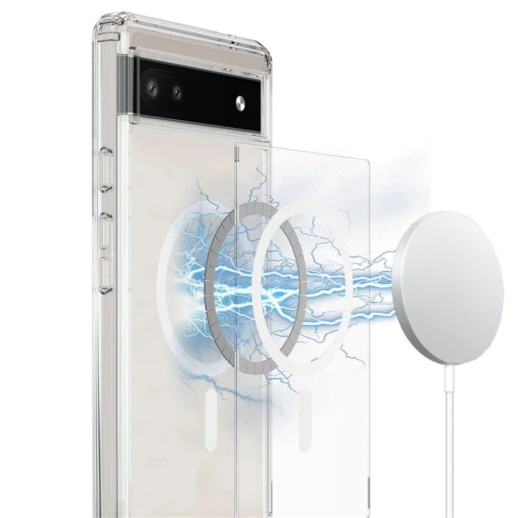 Pixel 6a Case Clear Acrylic MagSafe