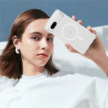 Pixel 7a Case Clear Acrylic MagSafe