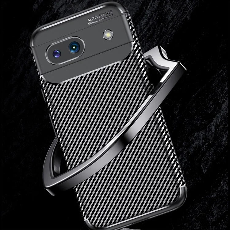 Pixel 8a Case Carbon Fiber Texture