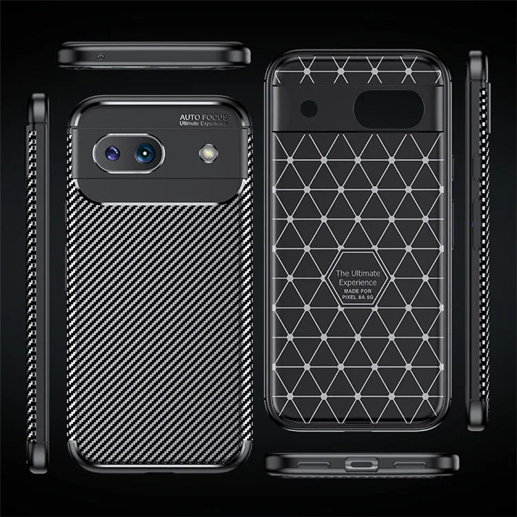 Pixel 8a Case Carbon Fiber Texture