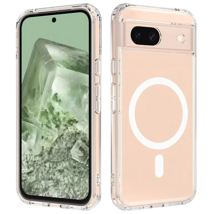 Pixel 8a Case Clear Acrylic MagSafe