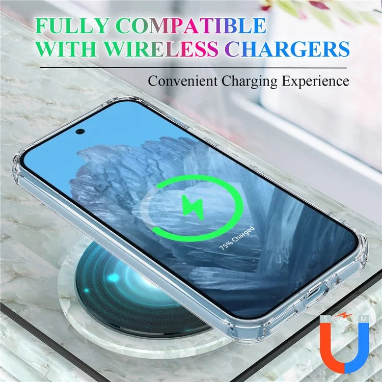 Pixel 9 Pro XL Case Clear Acrylic MagSafe