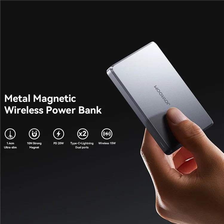 JR-20W Pro Magnetic Wireless Power Bank 10000mAh
