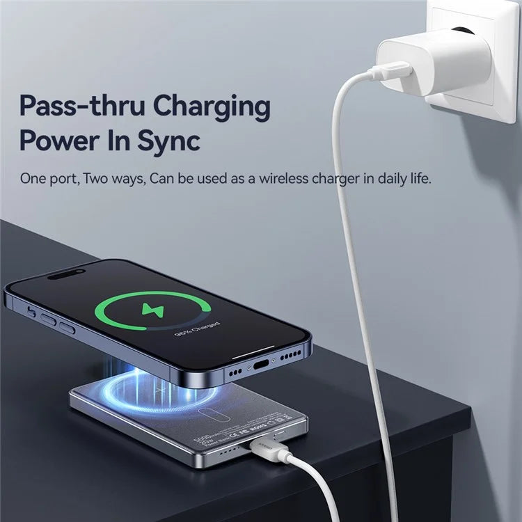 Ultra Slim 20W Magnetic Power Bank 5000mAh