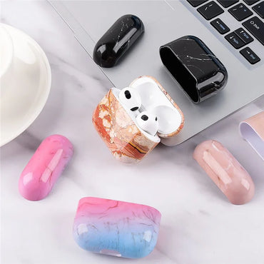 AirPods 3 Amber Blaze Marble Case