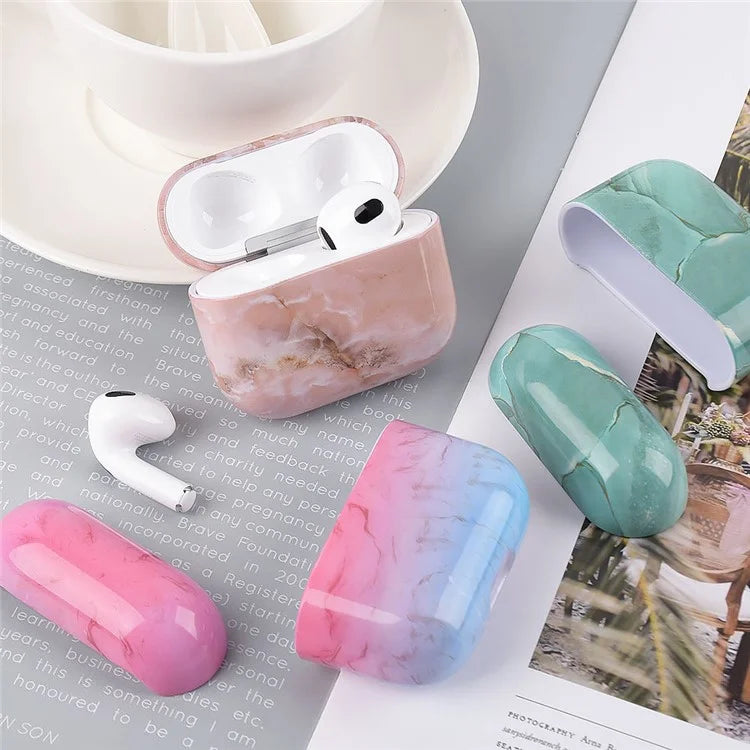 AirPods 3 Verdant Wave Marble Case