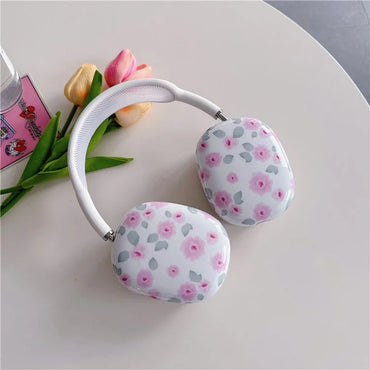 AirPods Max Pink Flower