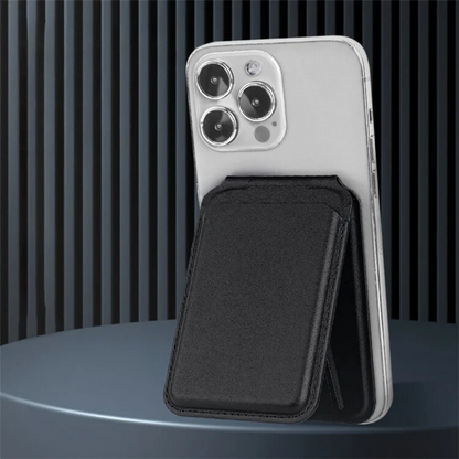Built-In Stand Leather Magnetic Card Wallet 2.0