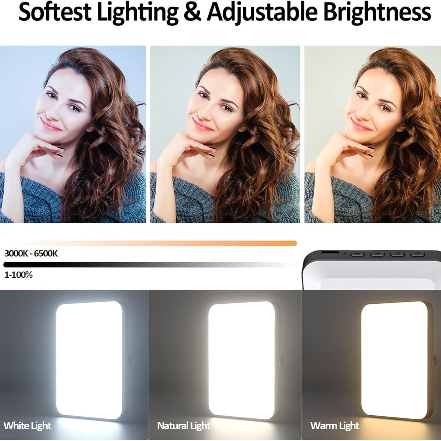 Portable LED Selfie Light