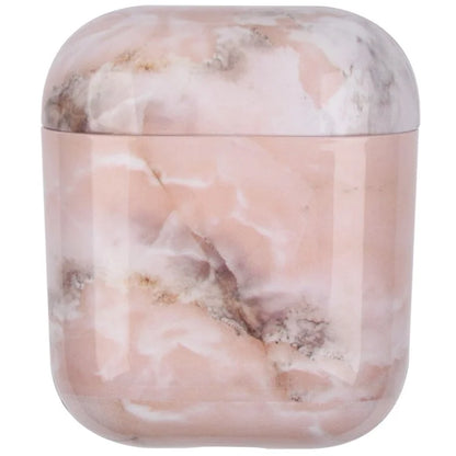 AirPods Peach Blossom Marble Case