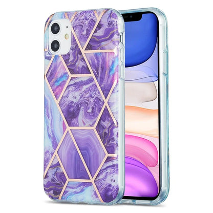 iPhone 11 Plum Eclipse Marble Case
