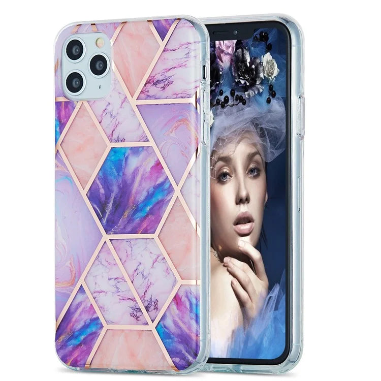 iPhone 11 Pro Max Aurora Glow Marble Case