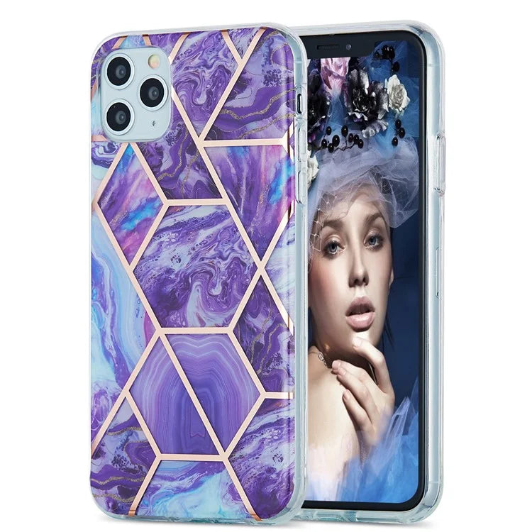 iPhone 11 Pro Max Plum Eclipse Marble Case
