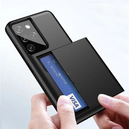 Samsung Galaxy S21 Ultra Sliding Card Case