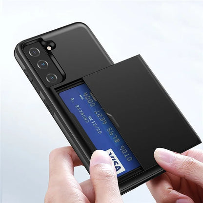 Samsung Galaxy S21 Plus Sliding Card Case