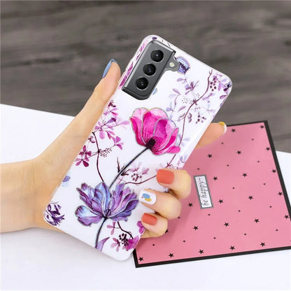 Samsung Galaxy S21 FE Lotus Case