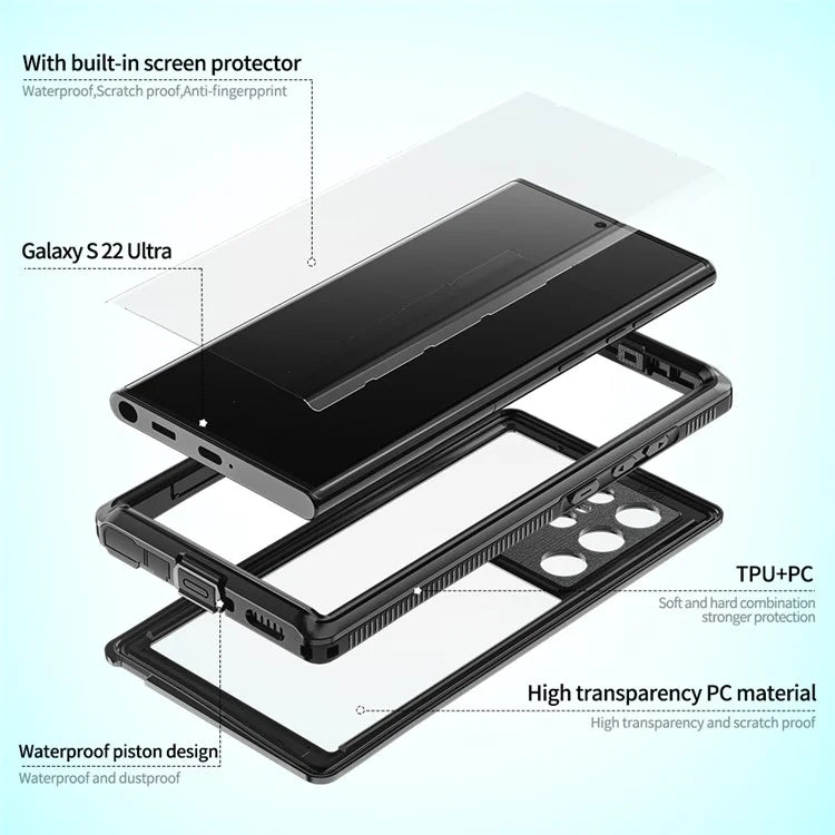 Samsung Galaxy S22 Ultra Waterproof Case IP68