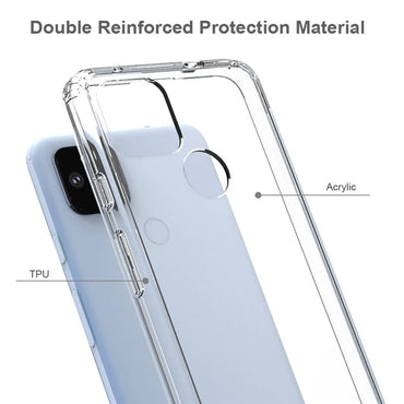 Pixel 4a 5G Case Acrylic Clear
