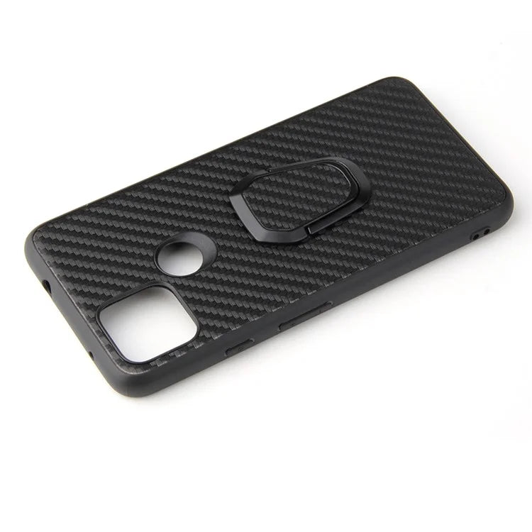 Pixel 4a 5G Case Carbon Fiber Kickstand