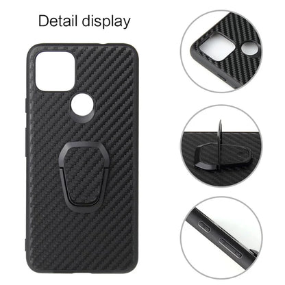 Pixel 4a 5G Case Carbon Fiber Kickstand