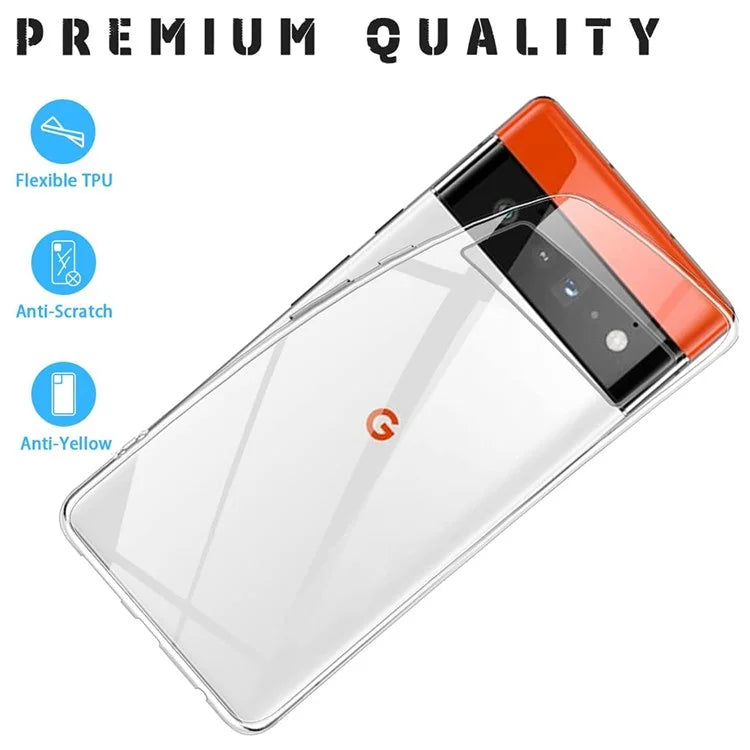 Pixel 6 Pro Case Clear Transparent