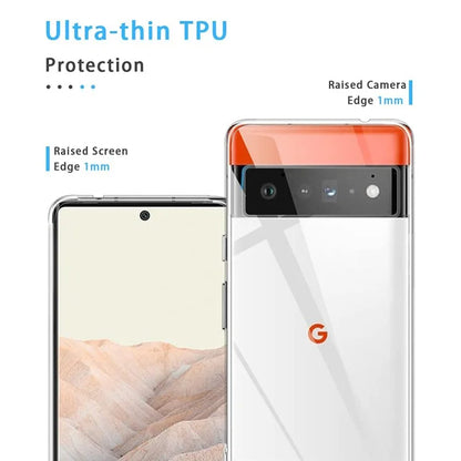 Pixel 6 Pro Case Clear Transparent