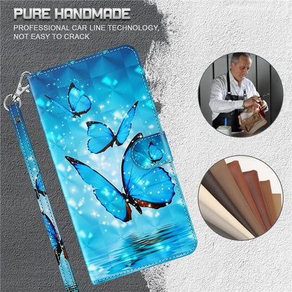 Pixel 6 Blue Butterfly Case Wallet