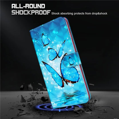 Pixel 6 Blue Butterfly Case Wallet